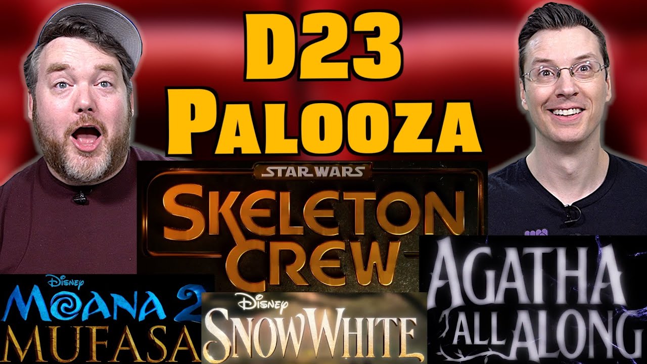 Skeleton Crew, Agatha All Along, Moana 2, Mufasa, Snow White - D23 2024 Trailerpalooza