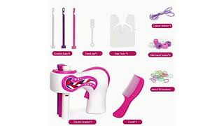 How To Use Automatic Hair Braider Automatic Assesoires For Hair