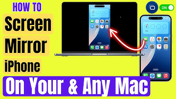 How To Screen Mirror iPhone To MacBook Pro / Air / iMac (2025)