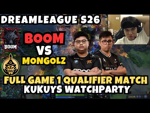 FULL GAME 1 | BOOM VS MONGOLZ | KUKUYS WATCHPARTY | DREAMLEAGUE