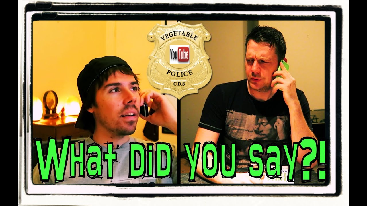 Brett Rawlings vs Vegetable Police. A Stern Warning.