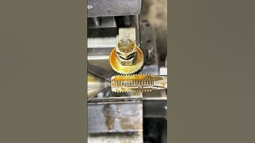 Another way to use the tap #Carbideinserts #cnc  #carbideendmill #cuttingtools #cnctools