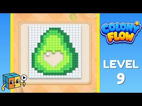 Colony Flow Level 9 Walkthrough Solution