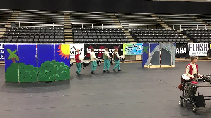 Sand Springs middle school Winter Drumline