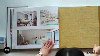 HANMERO Modern Floral PVC 0.53*10M Wallpaper Home Office Wall Decor from Chinese Factory screenshot 5