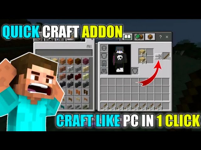 How to watch and stream PC Crafting In MCPE - PC Crafting Mod for