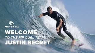 Welcome To The Rip Curl Team, Justin Becret | Rip Curl Europe