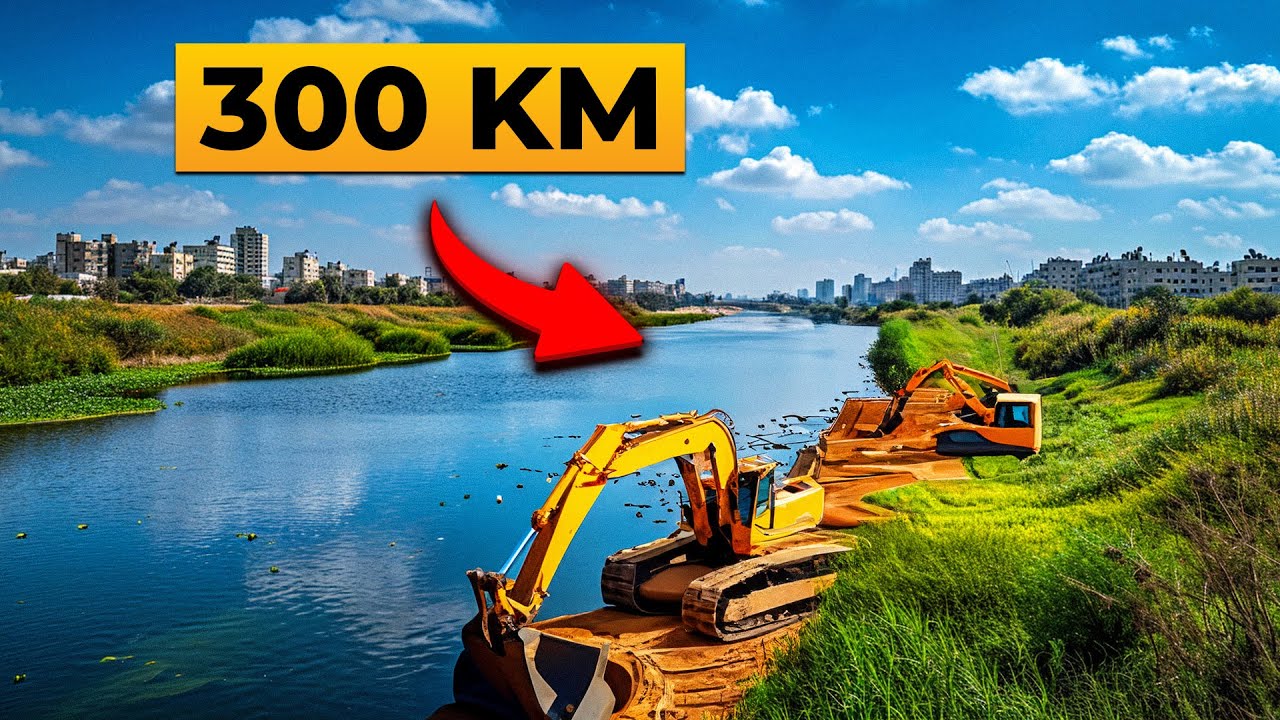 Israel's Ambitious $55Bn Canal Mega Project Through Gaza