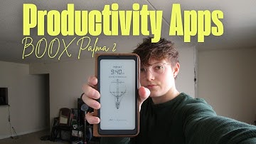 Optimize BOOX Palma 2 E - INK Device w/ Productivity Apps