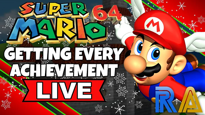[🔴LIVE ] Getting EVERY Achievement In Super Mario 64! | RetroAchievements | #shorts