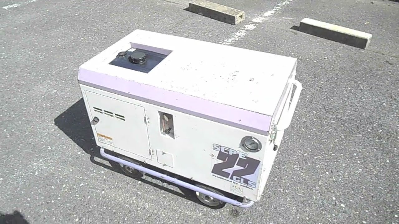 精和産業 SEIWA セイワ 3馬力 防音型 エンジン コンプレッサー セル