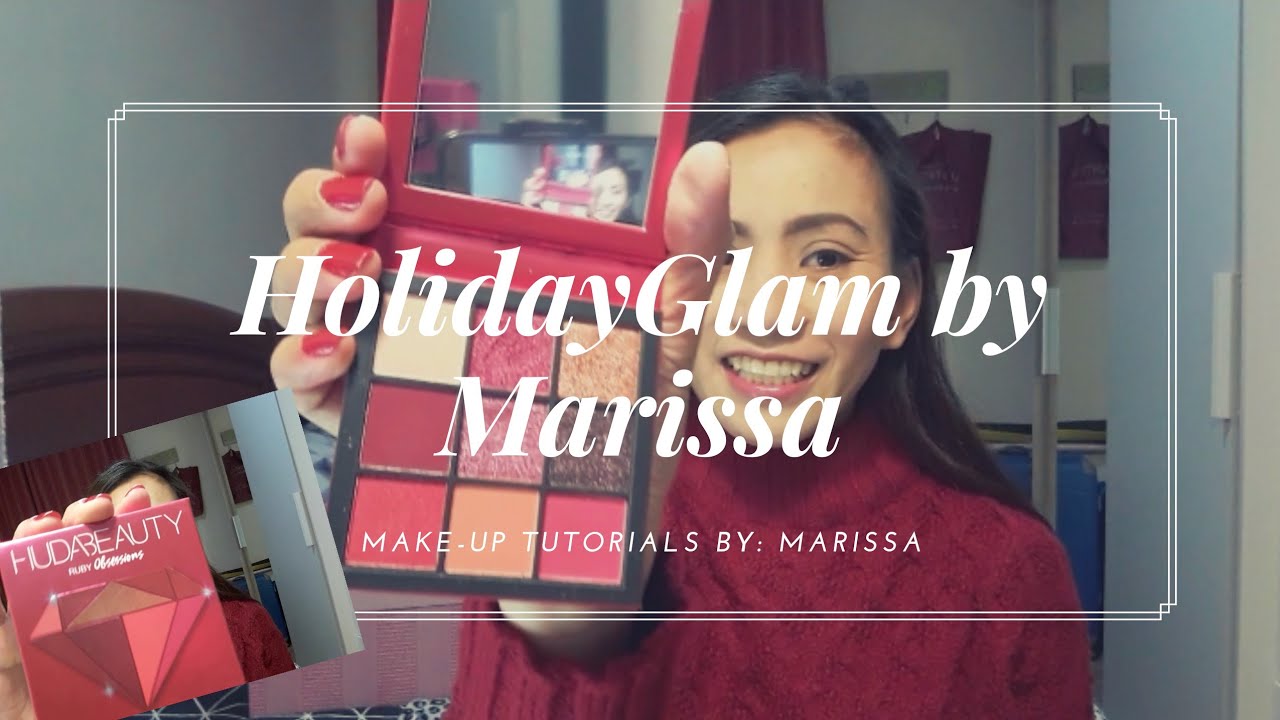 metadata software MakeupbyMarissa | HOLIDAY GLAM TUTORIAL | HUDA BEAUTY RUBY OBSESSIONS PALETTE |Pinoy in Spain