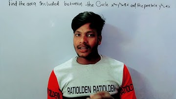 Find the area included between the circle x^2+y^2=8x and the parabola y^2=4x