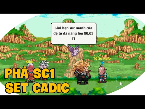Video Set Cadic Phá Sc1 Vì Quá Yếu - Ngọc Rồng Online - youtube