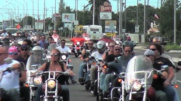 Florida Keys ABATE Motorcycle Club with "Toys For Conch Kids" - a Conch Records Club Recognition
