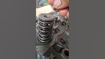 Oops!4D34 Valve Spring Installed Backwards – What Happens?#DieselEngine#ValveSpring #EngineTips