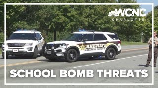 Multiple schools evacuated after receiving threats, Cabarrus County officials say