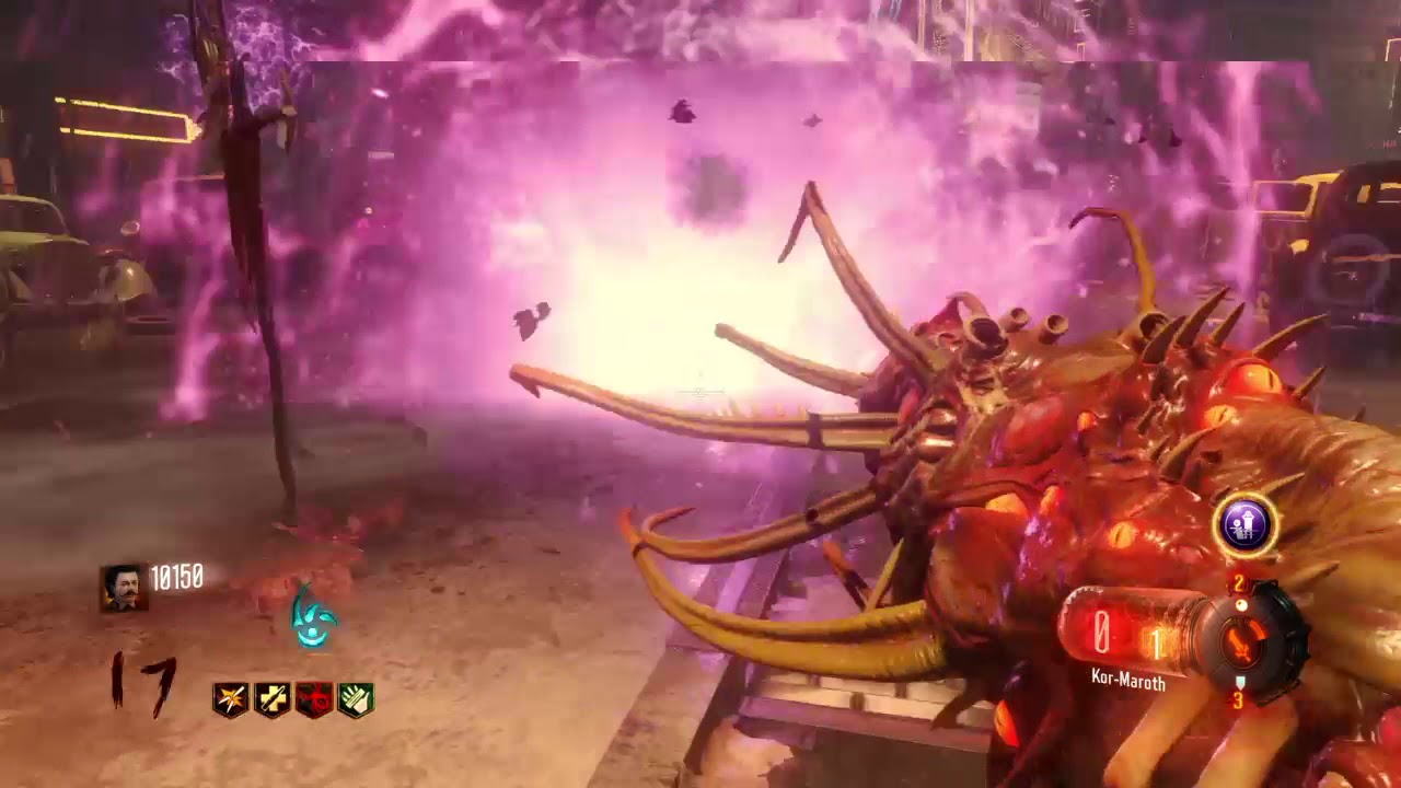 Black Ops 3 : Shadows of Evil Easter Egg Solo Boss Fight ( Failed Attempt )