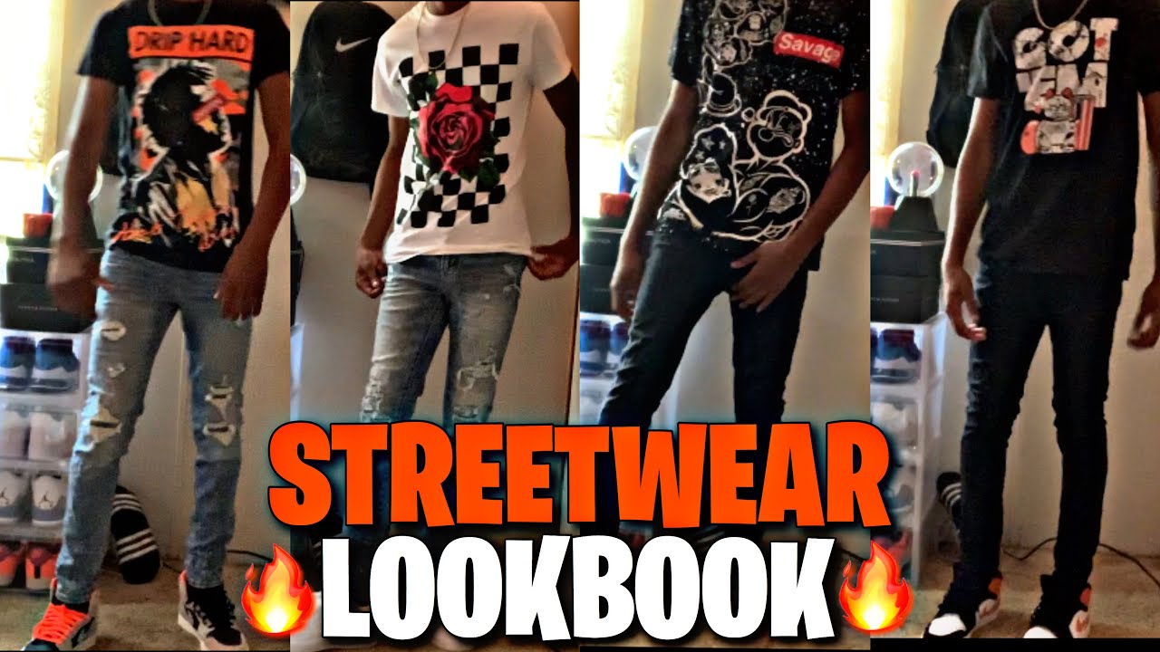 STREETWEAR LOOKBOOK 🔥 | TEEN OUTFIT IDEAS💧 - YouTube