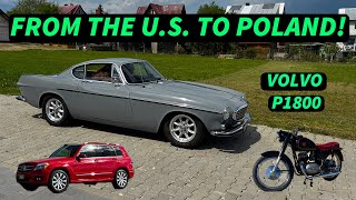 Z CALIFORNI DO POLSKI,  VOLVO P1800 DOTARŁO ! TUNE UP ON THE GLK350 AND SHIPPING THE PANONIA !