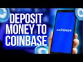 How to Deposit Cash Money into Coinbase Account to Buy Bitcoin USD Transfer to BTC App Wallet