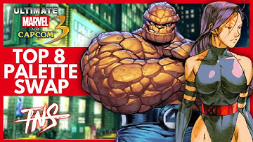 UMVC3 Mod Tourney - Palette Swap #9 TOP 8 (Venom, Gambit, Cyclops, Iceman, Psylocke, The Thing)