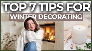 DECOR TIPS | COZY WINTER DECORATING IDEAS AFTER CHRISTMAS 2022 by Hunner's Designs 25,818 views 3 years ago 12 minutes, 16 seconds
