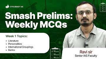 Important Themes for UPSC Prelims 2023 || Part-I