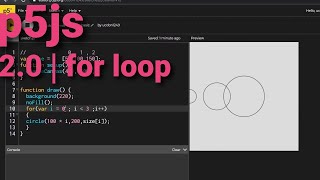 2.0 P5Js - For Loop Urduhindi
