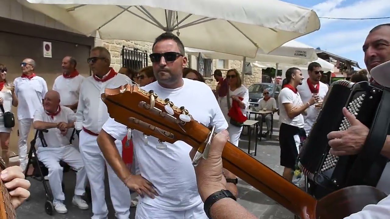 Ronda Jotera en Santacara Año 2024 - Voces Cara