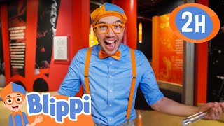 Rhythm Discovery Center | Blippi | Kids Cartoons & Nursery Rhymes | Moonbug Kids