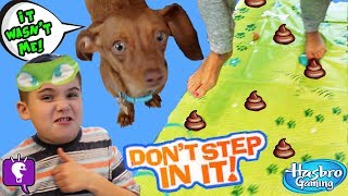 DON'T STEP IN IT! Oopsy on the Mat  Play Doh Game with HobbyKidsTV