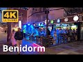  evening benidorm spain 4k  walking tour  may 2024  part 5