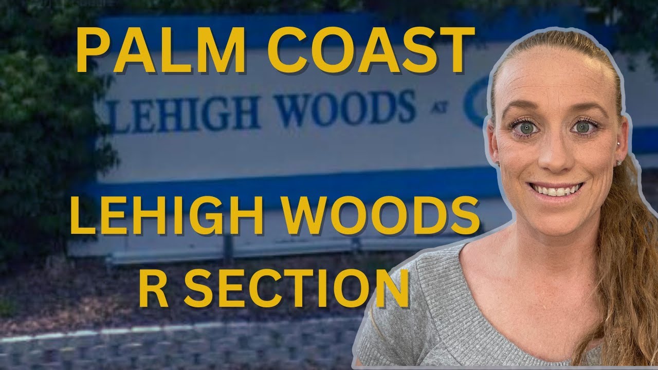 Palm Coast Florida Driving Tour Lehigh Woods Community & R Section I