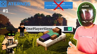 How to Make Aternos One Player Sleep (NO PLUGINS) | Aternos Masterclass #1 | Profile
