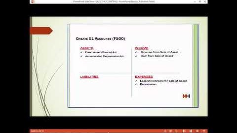 ASSET ACCOUNTING: Assign General Ledger Accounts [Part IV]