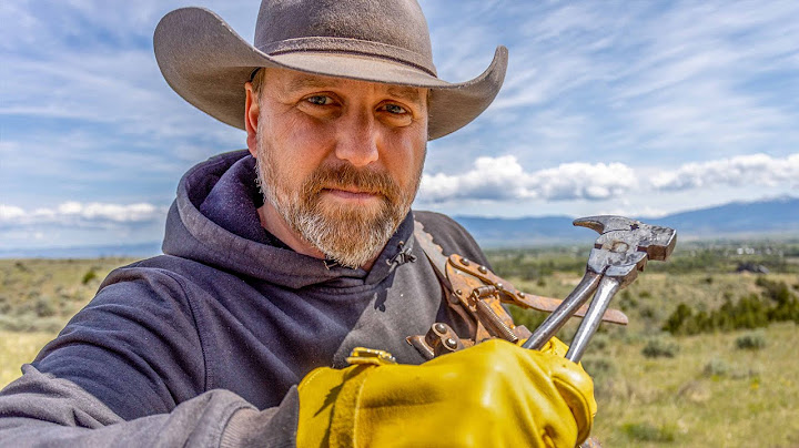 Mending Fences - A Cowboy's Day in Small Town Montana!