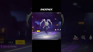 free fire new old Backpack skin#shorts #viral #travelshorts #edit