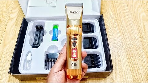 Đánh giá con tông đơ G 10 ( LH 0966625755 )@barbertv1114