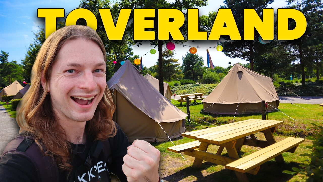 SLAPEN op de TOVERLAND CAMPING!