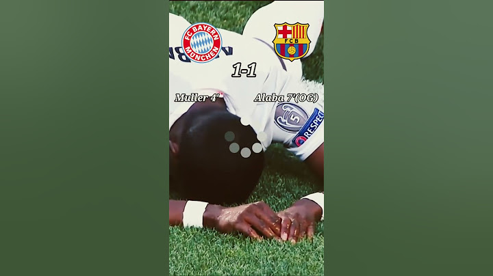 Bayern vs Barca 2020 8-2