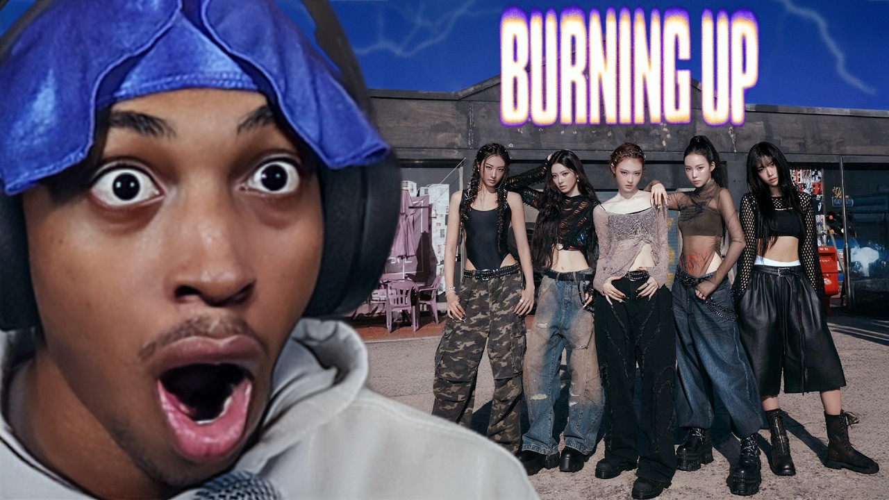 HEAT! MEOVV — клип «BURNING UP» | РЕАКЦИЯ