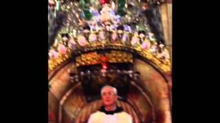 Greeted by Franciscans; Entry into the Tomb; Bishop of Jeeu