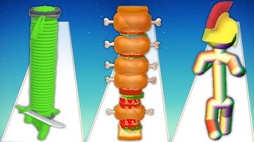 LONG NECK RUN vs SANDWICH RUNNER vs TALL MAN RUN - Triple Game