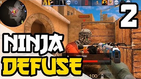 NINJA DEFUSE | FUNNY MOMENTS #2 (STANDOFF 2)