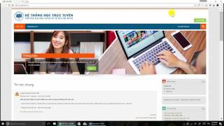 01 Đăng Nhập Vào Hệ Thống Học Trực Tuyến Của Ueh Lms