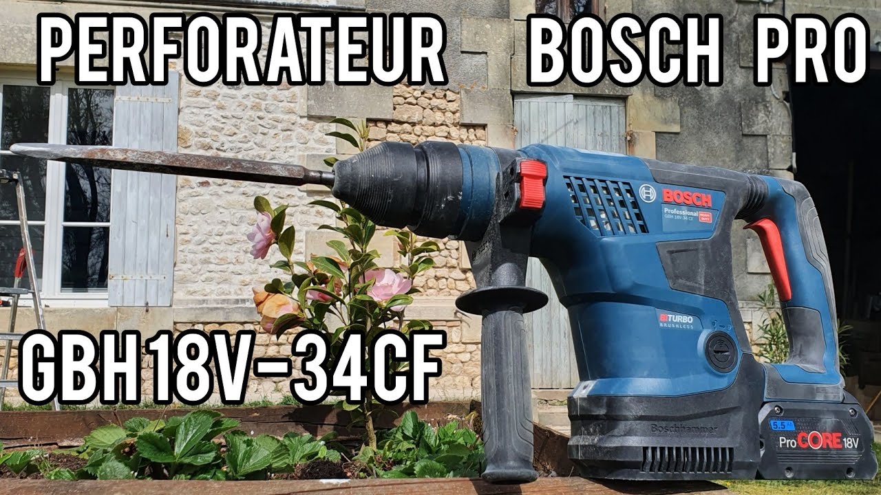 Bosch Professional Marteau perforateur sans fil GBH 18V-36 C Solo