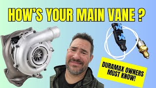 Duramax turbo vane position sensor location, testing, and replacement
