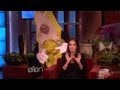 Megan Fox Gets Scared By a Giant Banana!