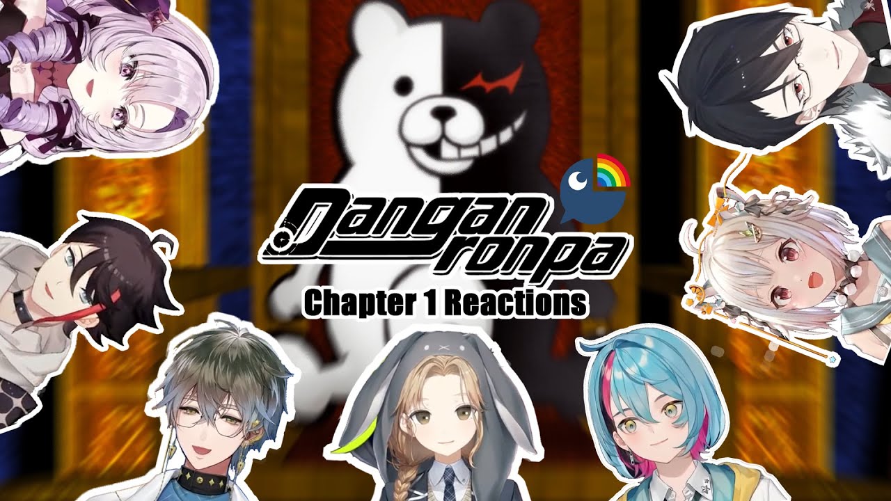 (ENG SUBS) Nijisanji Danganronpa Trigger Happy Havoc Chapter 1 Reactions